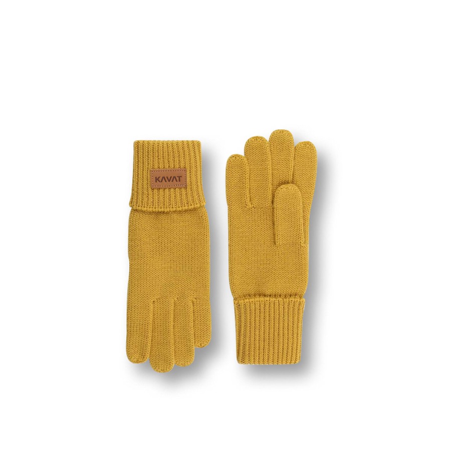 Other Kavat | Aspskaret Merino Wool Bright Yellow